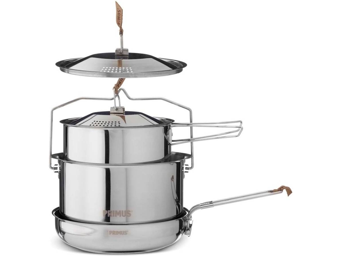Utensilio de Cocina para Camping PRIMUS Campfire Cookset (Acero, Alumínio, Inoxidable)