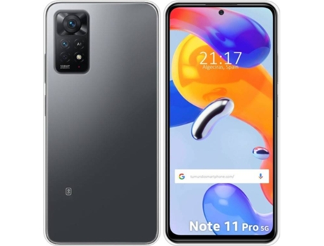 Carcasa Xiaomi Redmi Note 11 Pro TUMUNDOSMARTPHONE Silicona Transparente