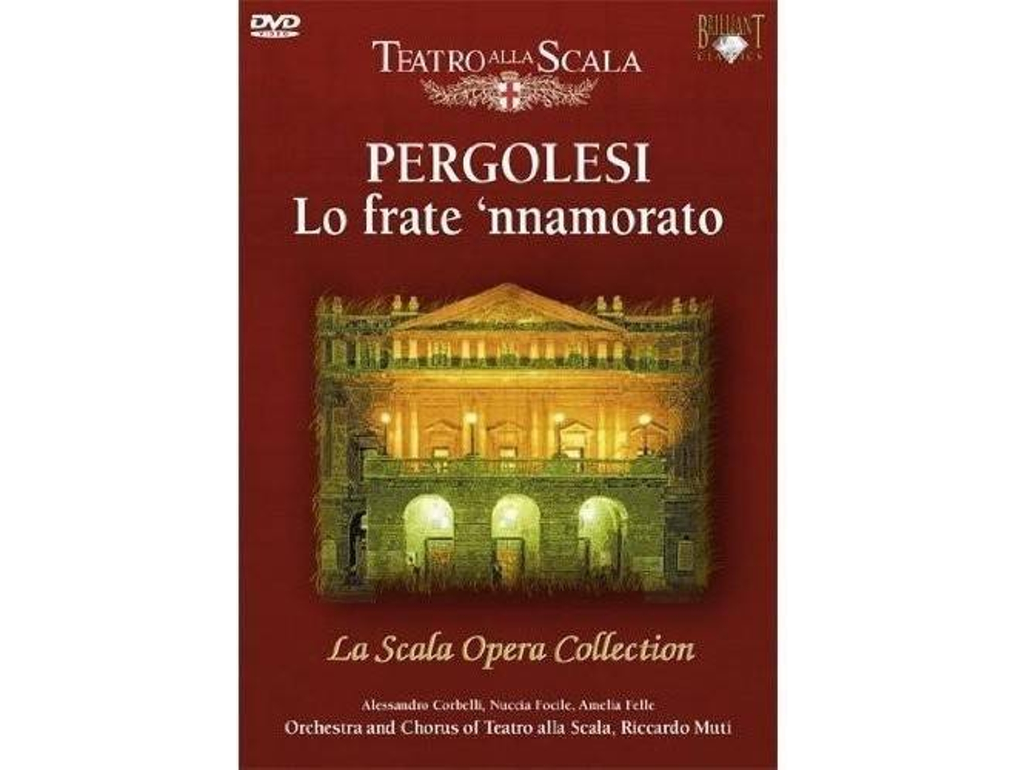 DVD Pergolesi: Lo Frate 'Nnamorato: La Scala Opera Collection