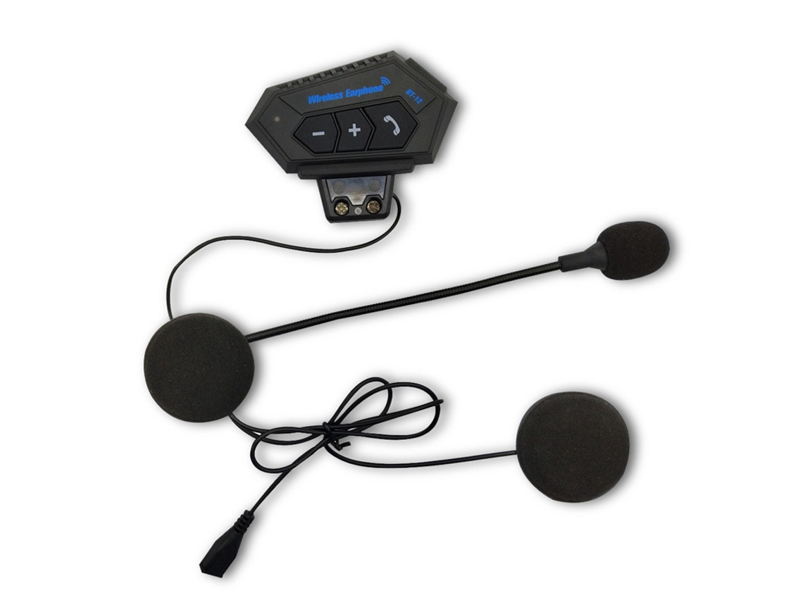 Auriculares Bluetooth Para Motocicleta, Auriculares Para Casco Con Sistema De Comunicación Manos Libres Y Función De Reducción De Ruido, Apt