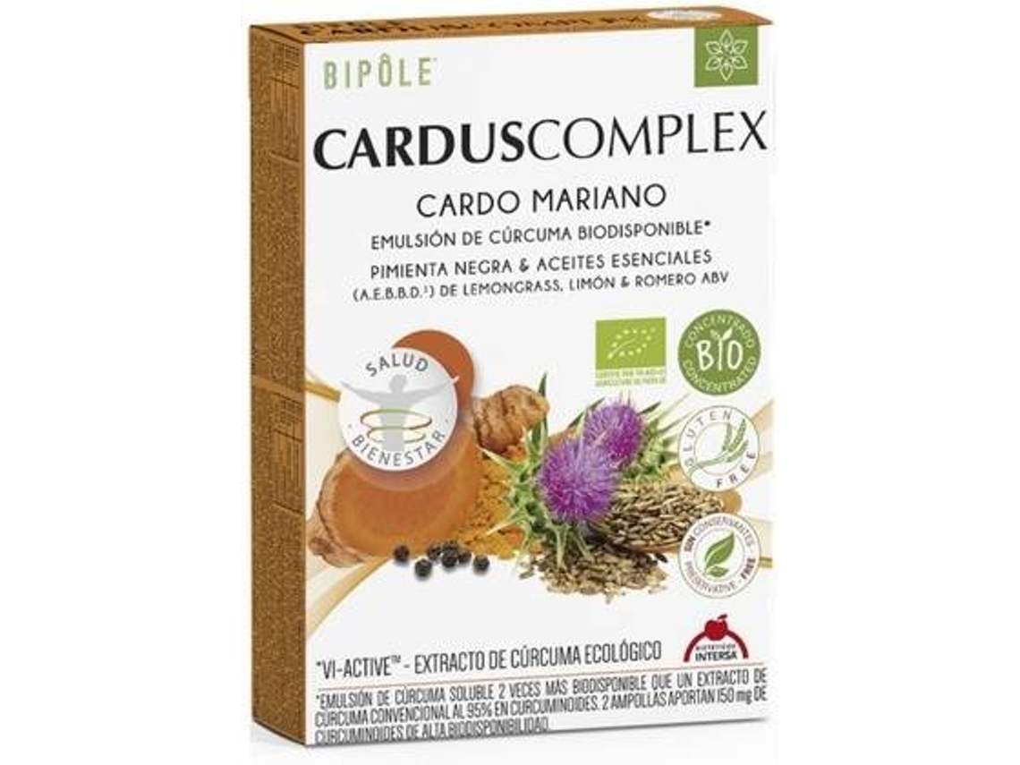 Aceite Essencial INTERSA Bipôle Cardus Complex (20 ampolas de 10ml)