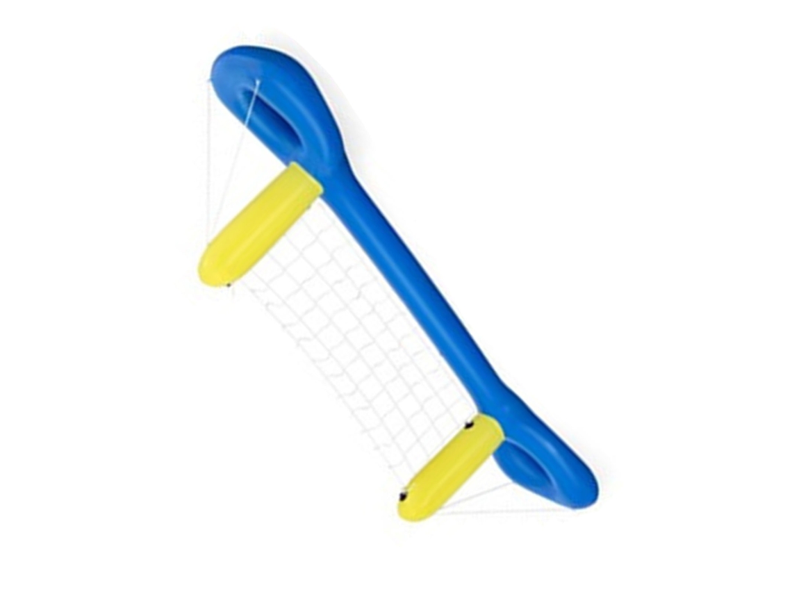 Juego de voleibol inflable para piscina con red segura y portátil