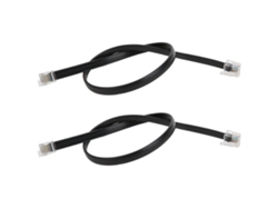 Cable Rj25 Sensor 6pin 40mm Cabeza Doble Cristal Piezas Robot Industrial 2uds