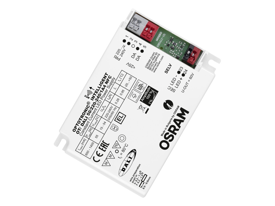 [lve-4062172061889] Driver Led Osram Oti Dali 50/220-240/1a4 Nfc