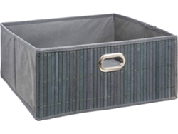 Cesta de Baño EDM Móvil Gris 31X31X13.5Cm