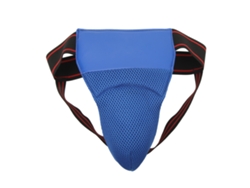 KOFIHETY Protector de Entrepierna para Boxeo Reductor de Impactos con Tirantes Elásticos Transpirable Copa Deportiva para Hombres Azul