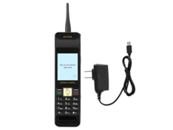 Power Bank Celular Retro Com Lanterna Bateria Grande Para Negócios Tela 2.2 Polegadas Preto