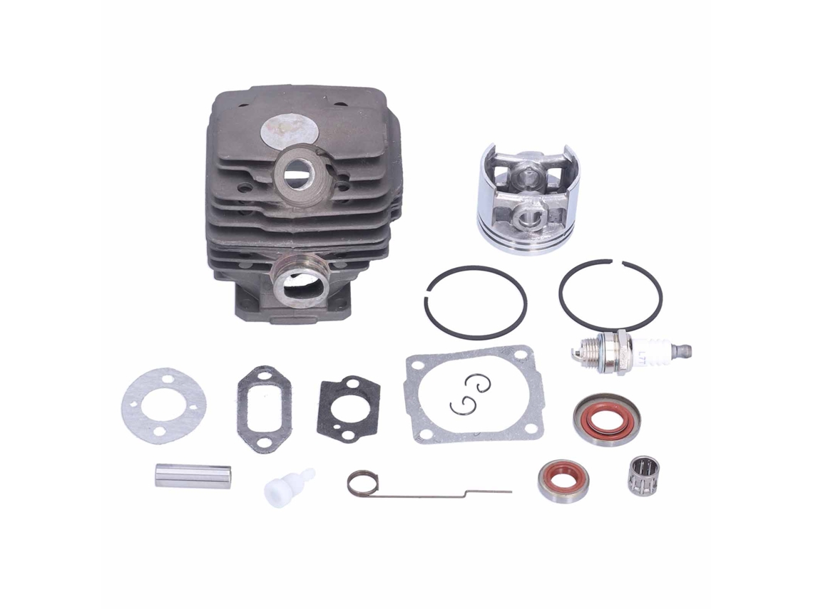 Kit De Pistón, Cilindro Y Junta De 46 Mm Con Retenes De Aceite Para Motosierra Stihl 028av 028wb
