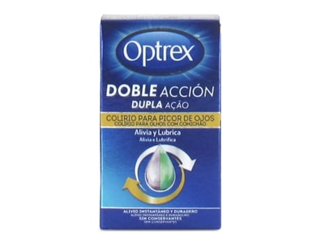 Gotas Oftalmicas OPTREX Doble Accion Colirio Picor De Ojos 10 ml