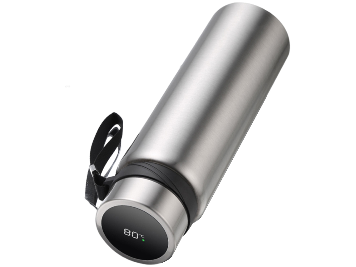KOFIHETY Taza térmica inteligente de acero inoxidable 304 con gran capacidad, pantalla de temperatura y diseño profesional ideal como regalo