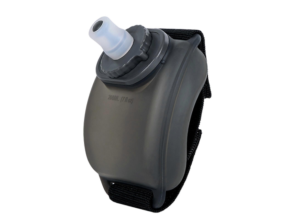 Botella De Agua De Silicona Para Deportes, Fitness, Ciclismo, Escalada, Pulsera, Correr, Manos Libres, Negra Rosewell