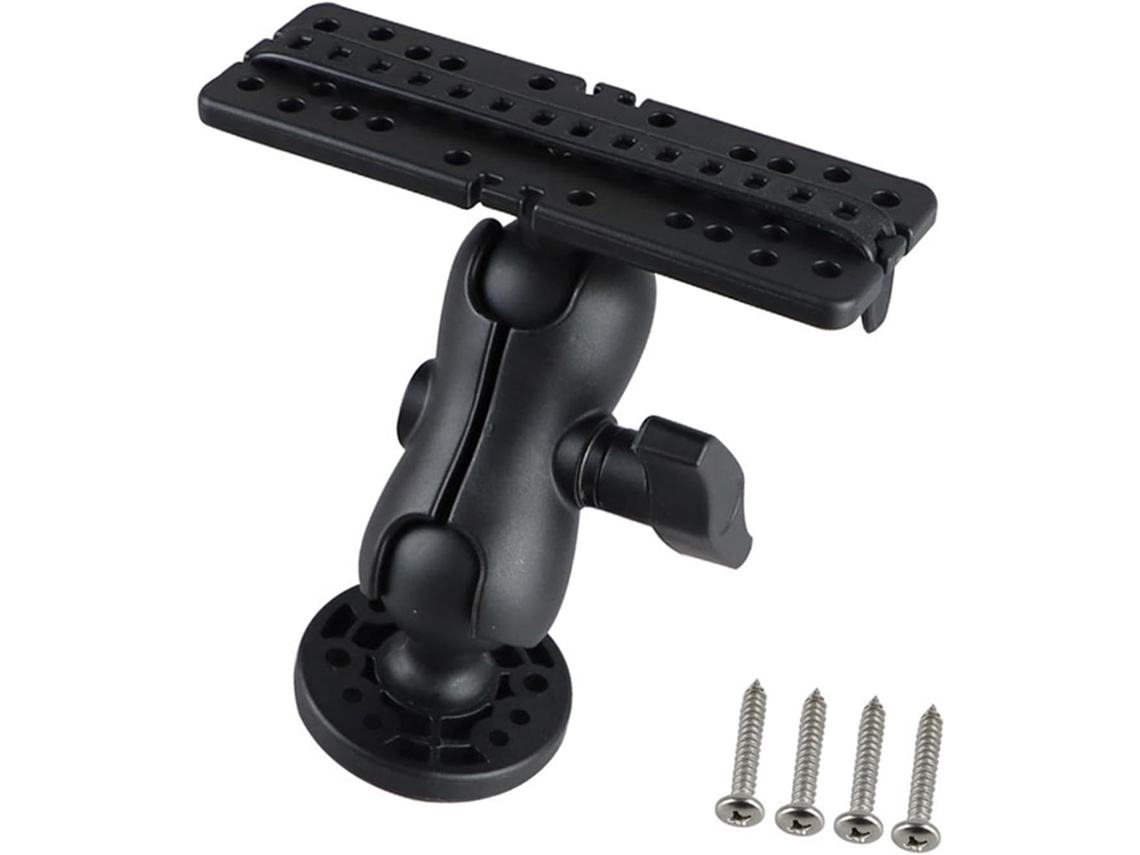Soporte Con Rótula Para Sonda De Pesca, Estructura Estable Para La Mayoría De Los Rieles De Kayaks Y Embarcaciones.