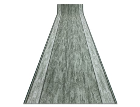 Alfombras de Pasillo com Refuerzo de Goma DYWANY LUSZCZOW (80 x 1050 cm - Poliamida - Verde)
