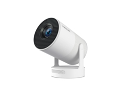 Proyector portátil, calibración automática, conectividad Bluetooth, Hy300 Uitra blanco, enchufe UE OEM