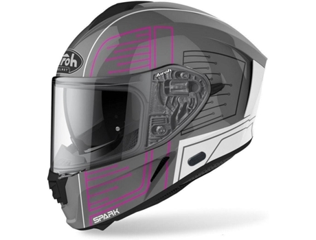 Casco Integrale de Motociclismo AIROH Spark Cyrcuit (S)