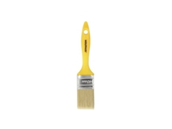 Llana profesional de cerdas blancas de 40 mm de ancho. Cerdas naturales, mango ergonómico de plástico y brocha Wolfpack Línea Profesional.