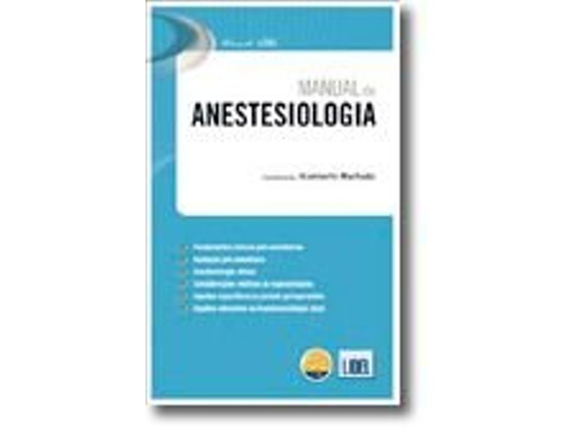 Libro Manual de Anestesiologia de Humberto Machado (Portugués do Brasil)