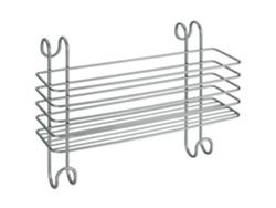 Toallero de Pared con 2 Barras Fijas METALTEX Acero