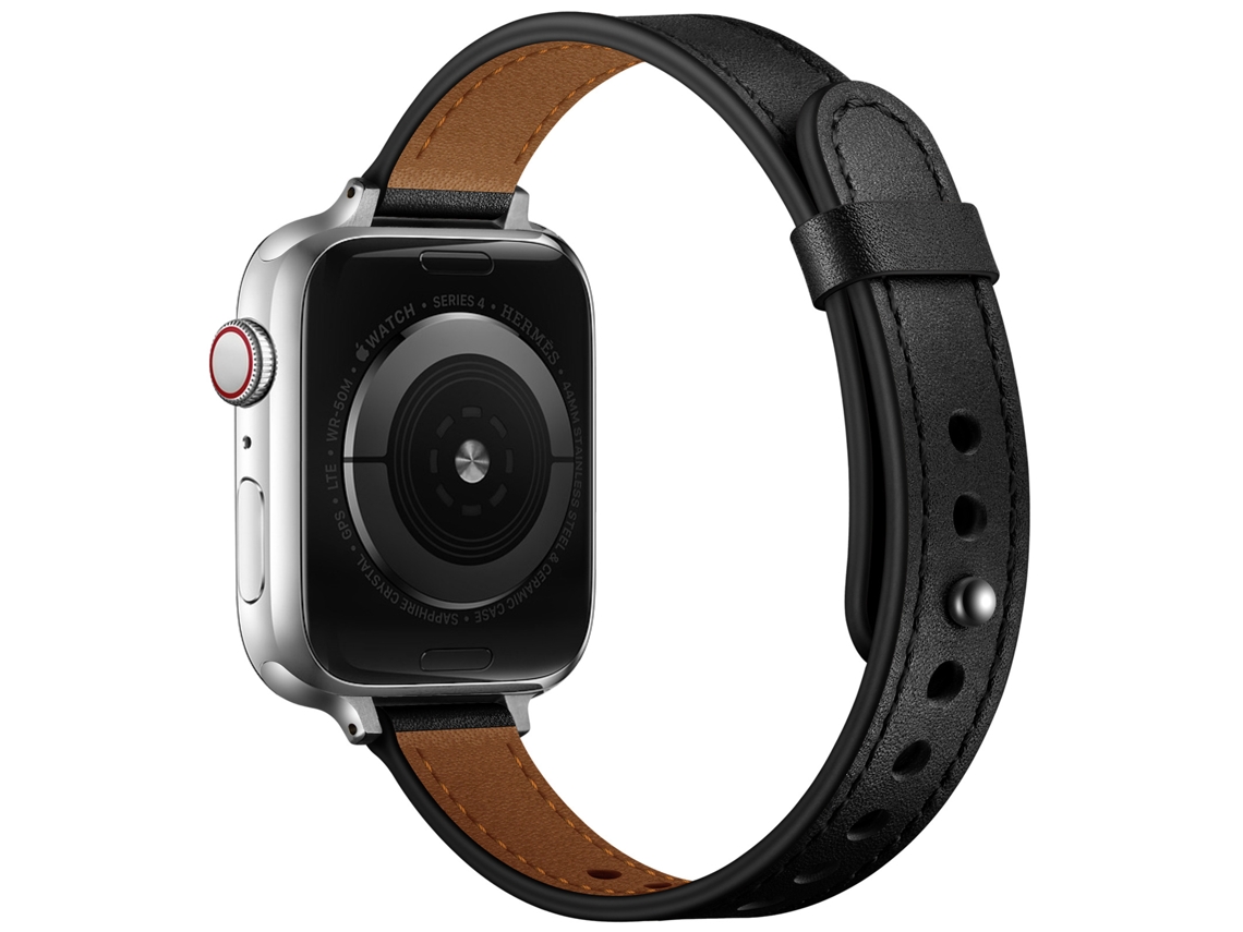 Pulsera para Xiaomi Watch 8/9/10, cuero genuino negro XIAOMOYU