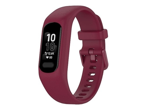 Correa De Reloj Inteligente Para Garmin Smart 5, Correa De Silicona De Color Rojo Vino VENISYMLIS