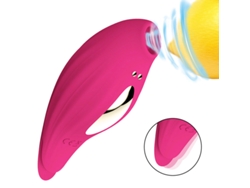 Vibrador de masaje de succión multifrecuencia 2 en 1 para mujer (púrpura) YIZHOOD