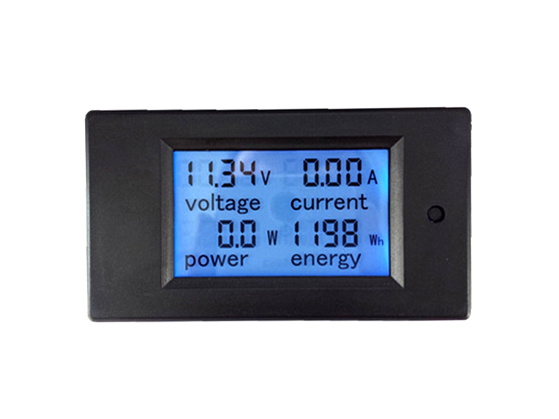2026velora-tester Digital De Voltaje Y Corriente Dc Tspzem‑031 Medidor Amperímetro Voltímetro Lcd