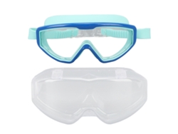Gafas De Natación Hd Impermeables Y Antivaho Para Niños Y Niñas - Azul