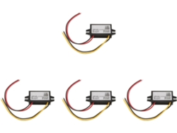 Convertidor Dc-dc Compacto De 4 Piezas, Regulador De Voltaje Digital Para