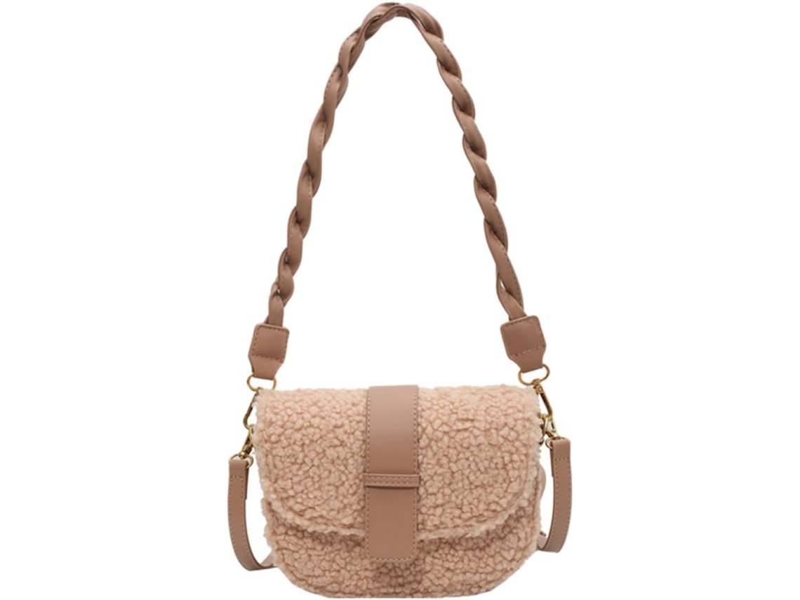 Bolso De Hombro Ciieeo Para Mujer, Ligero Y Resistente Al Desgaste, De Poliéster Y Felpa.