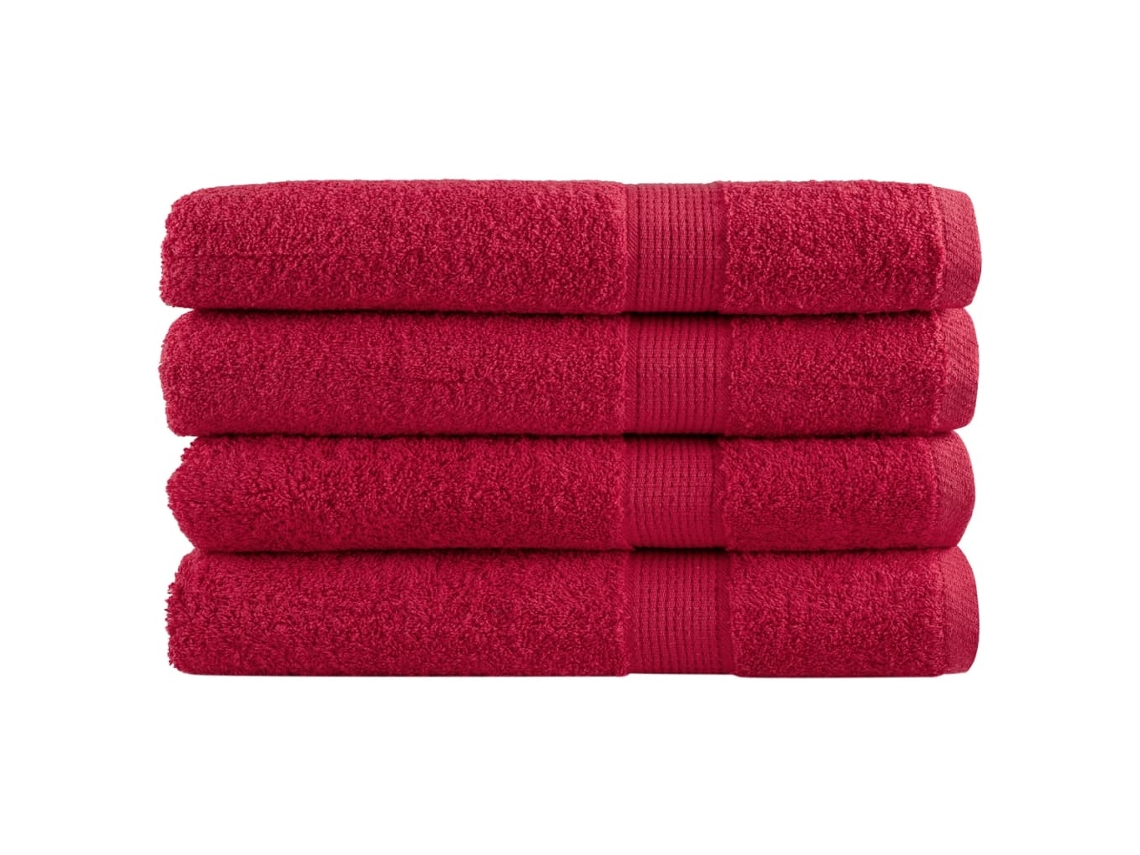 Toalla Lovely Home Sauna Solund Gsm Rojo (80x200cm)