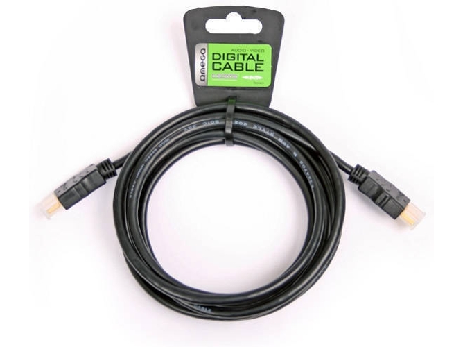 Cable HDMI OMEGA (HDMI - HDMI - 3 m - Negro)