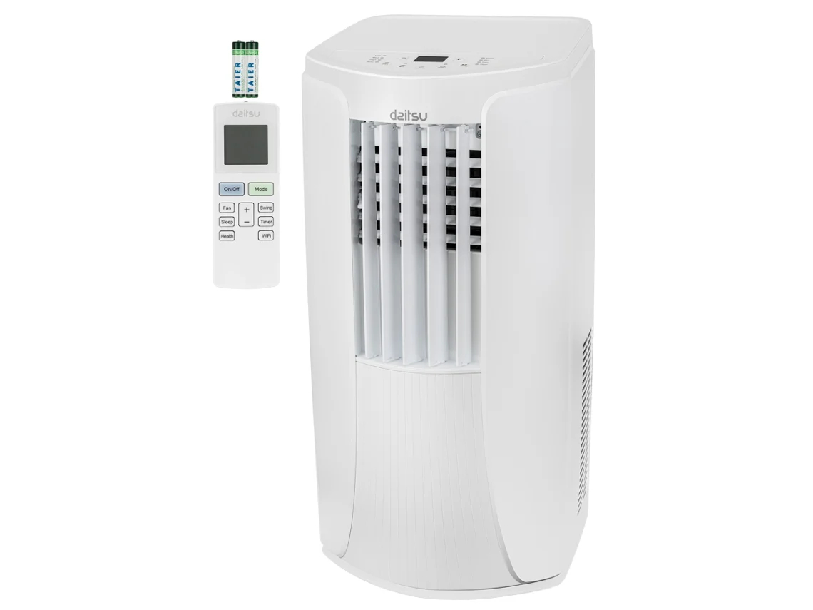 Aire Acondicionado Portátil DAITSU APD 12X F/C (24 m² - 2923 Frig/h - Blanco)