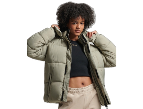 Abrigo para Mujer SUPERDRY (Poliéster - XL - Multicolor)