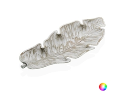 Centro de Mesa BIGBUY HOME Madera MDF (21 x 2,5 x 49 cm) Blanco