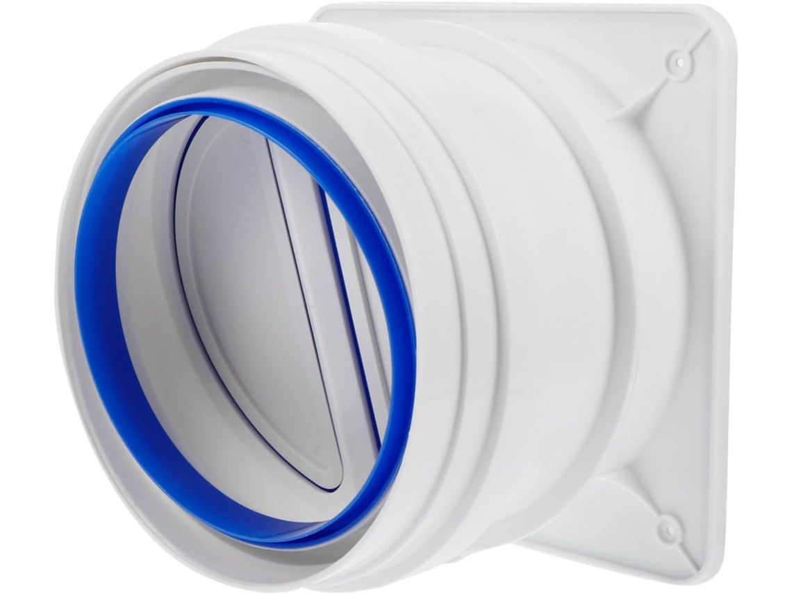 Ventilador Extractor De Aire Portátil Con Válvula Antirretorno Y Cubierta De Ventilación Para Cocina - Alta Resistencia