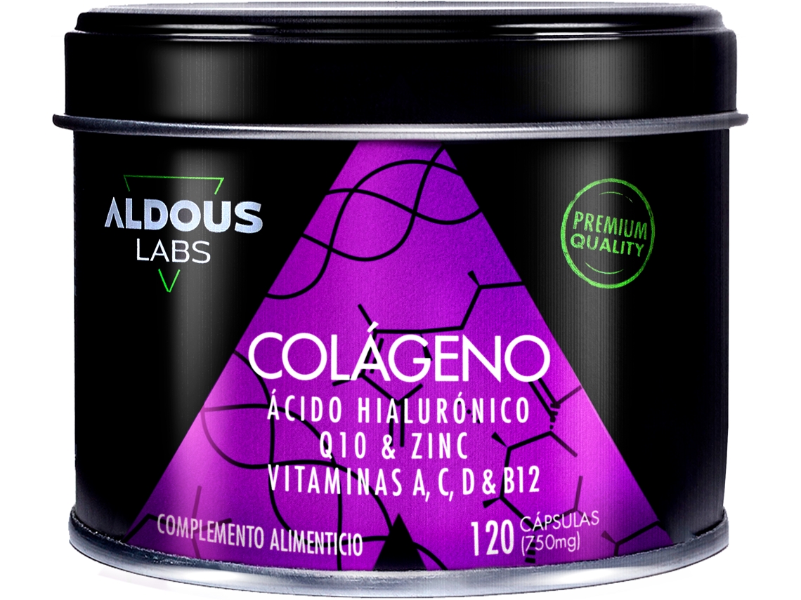 Complemento Alimentar Colágeno Con Ácido Hialuronico, Q10, Vitaminas Y Zinc Aldous Labs