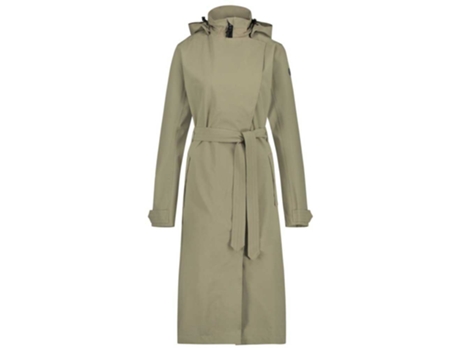 Casacos AGU Jaqueta Trench Long Urban Outdoor Verde L Mulher