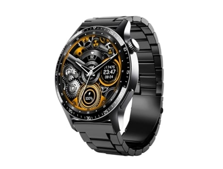 1 Reloj inteligente de pantalla completa de alta definición de 35 pulgadas 150 modos deportivos Negro AUJEZON