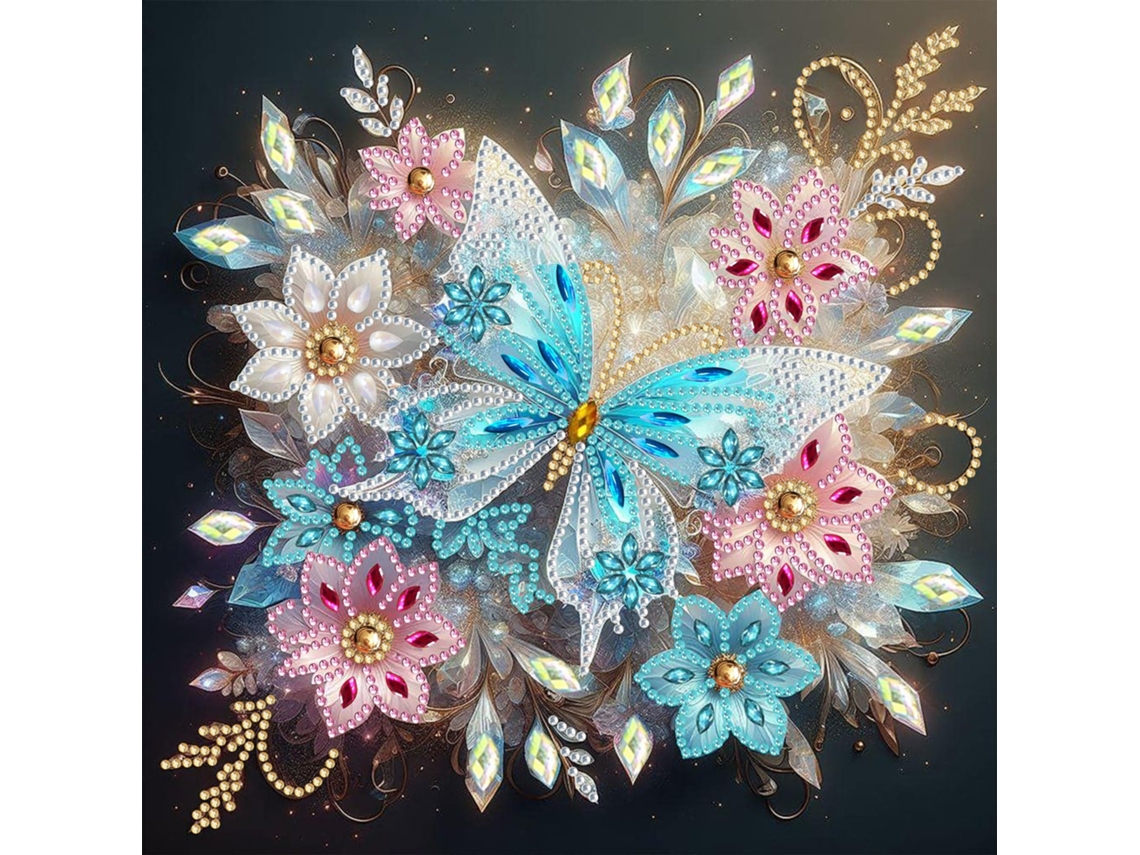 Pintura de diamante SIURN Ab38, manualidades, decoración del hogar (30 x 30 cm)