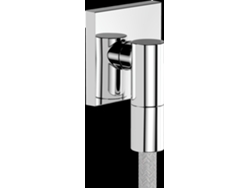 Conexión de pared Fixfit Fine E con seccionador, 28883000, color cromo Hansgrohe