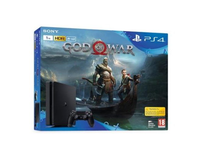 Consola PS4 Slim + God of War (1 TB)