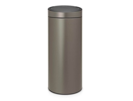 Cubo de Basura BRABANTIA 30L Platinum 115363