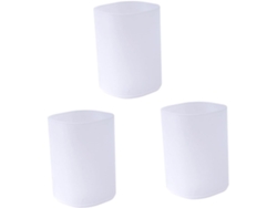 Juego de 3 portabolígrafos, portavasos, organizador de escritorio y suministros de papel Gokoco