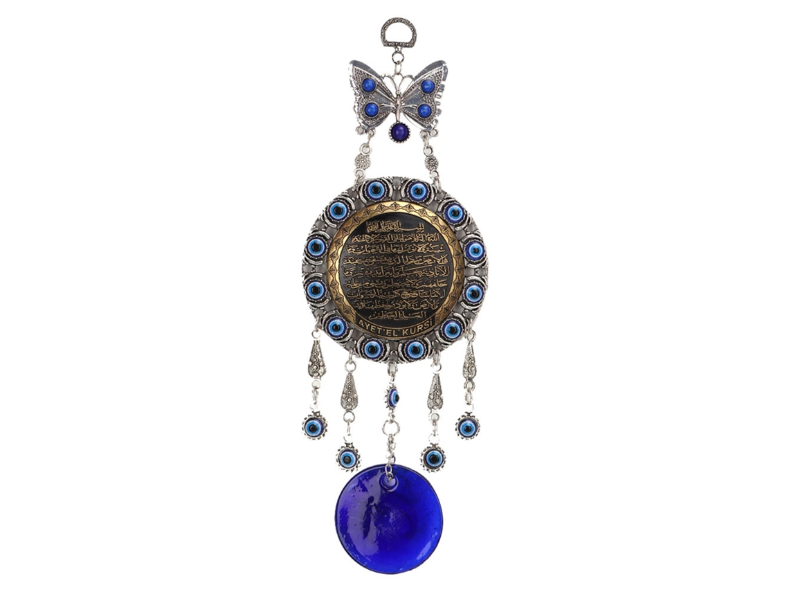 Colgante Azul Del Mal De Ojo, Amuleto Protector Islámico, Colgante Decorativo Con Forma De Músculo.