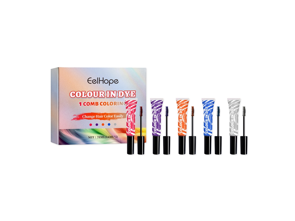 Kit de tinte temporal para el cabello de Halloween