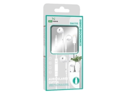 Auriculares Con Cable New Science L-8 (Blanco)