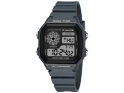 Reloj Hombre Panars Multifunción Luminoso Impermeable Correa Pu Plástico (verde Ejército)