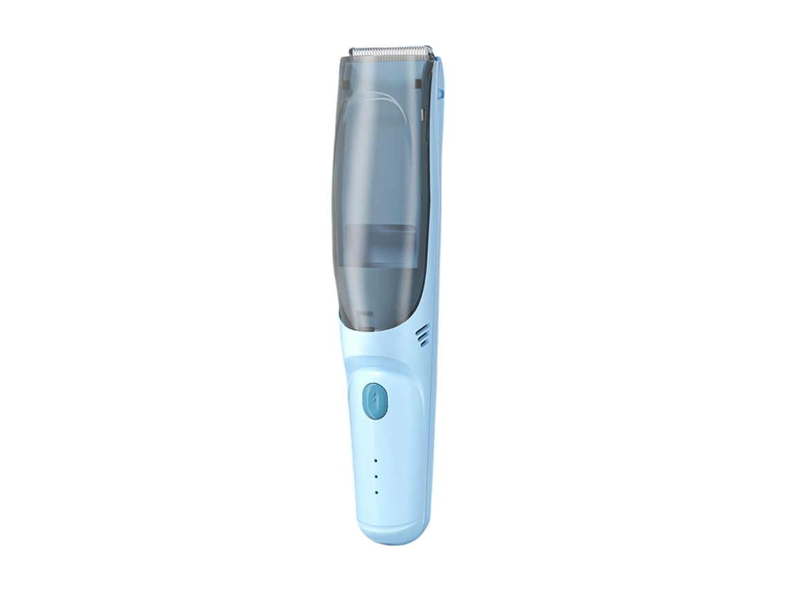 Cortapelos para bebé, cortapelos eléctrico silencioso con aspiradora, inalámbrico, recargable, resistente al agua, kit de corte de pelo