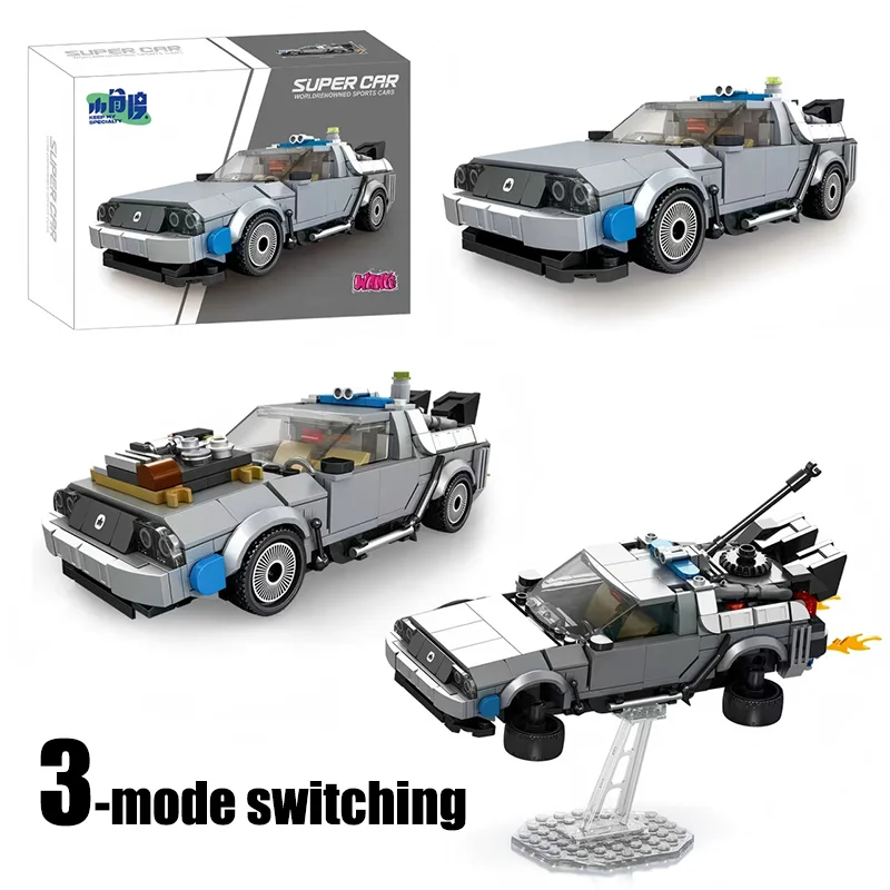 Coche De Carreras Clásico De Película A Escala 1:24 Moc (juguete De Bloques De Construcción)