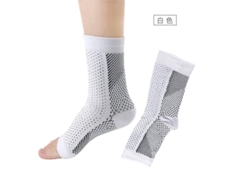 1 Par De Bragas De Compresión Antifatiga Para Soporte De Tobillo, Ideales Para Correr, Baloncesto, Ciclismo Y Otros Deportes. Unisex Nyf
